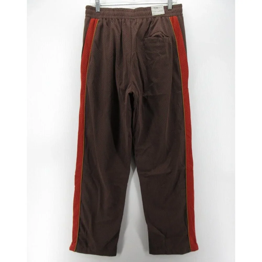 Stacy Adams Pants XL Track Warm Up Mesh Athleisure Drawtsring NEW